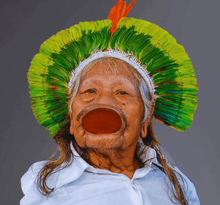 Chief. Raoni Metuktire